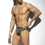 ES Collection Tropical Glitter Double Side Swim Brief (2224)