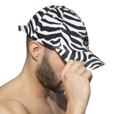 Addicted Zebra Print Cap (AD1196)