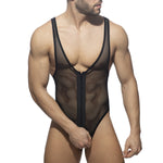 Addicted Zip Mesh Bodysuit (ADF156)