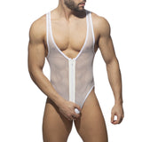 Addicted Zip Mesh Bodysuit (ADF156)